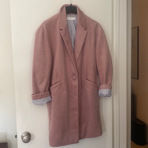 Astr the label pink oversized coat - Picture 3 of 3